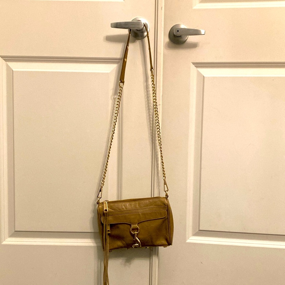 Rebecca Minkoff MAC bag in tan leather in fantastic condition